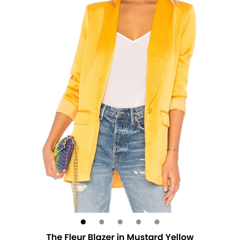 Mustard Yellow Blazer for Women